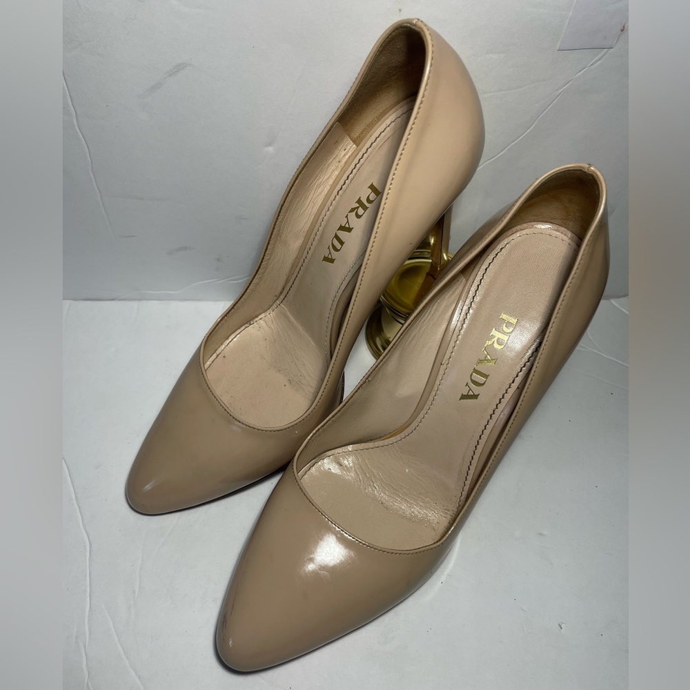 Prada shoes /Prada/. Patent Leather Nude - Picture 6 of 12